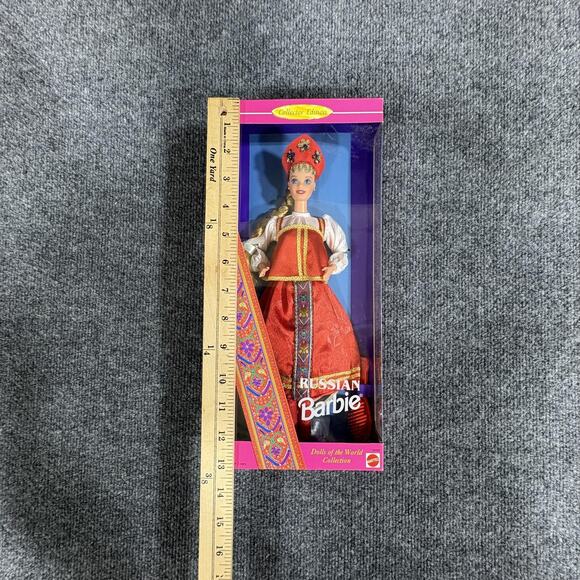 Vintage Russian Barbie Doll 16500 Mattel Dolls‎ of the World Collection NIB 1996 - Picture 10 of 11